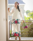 Floral Digital Print 2Pcs