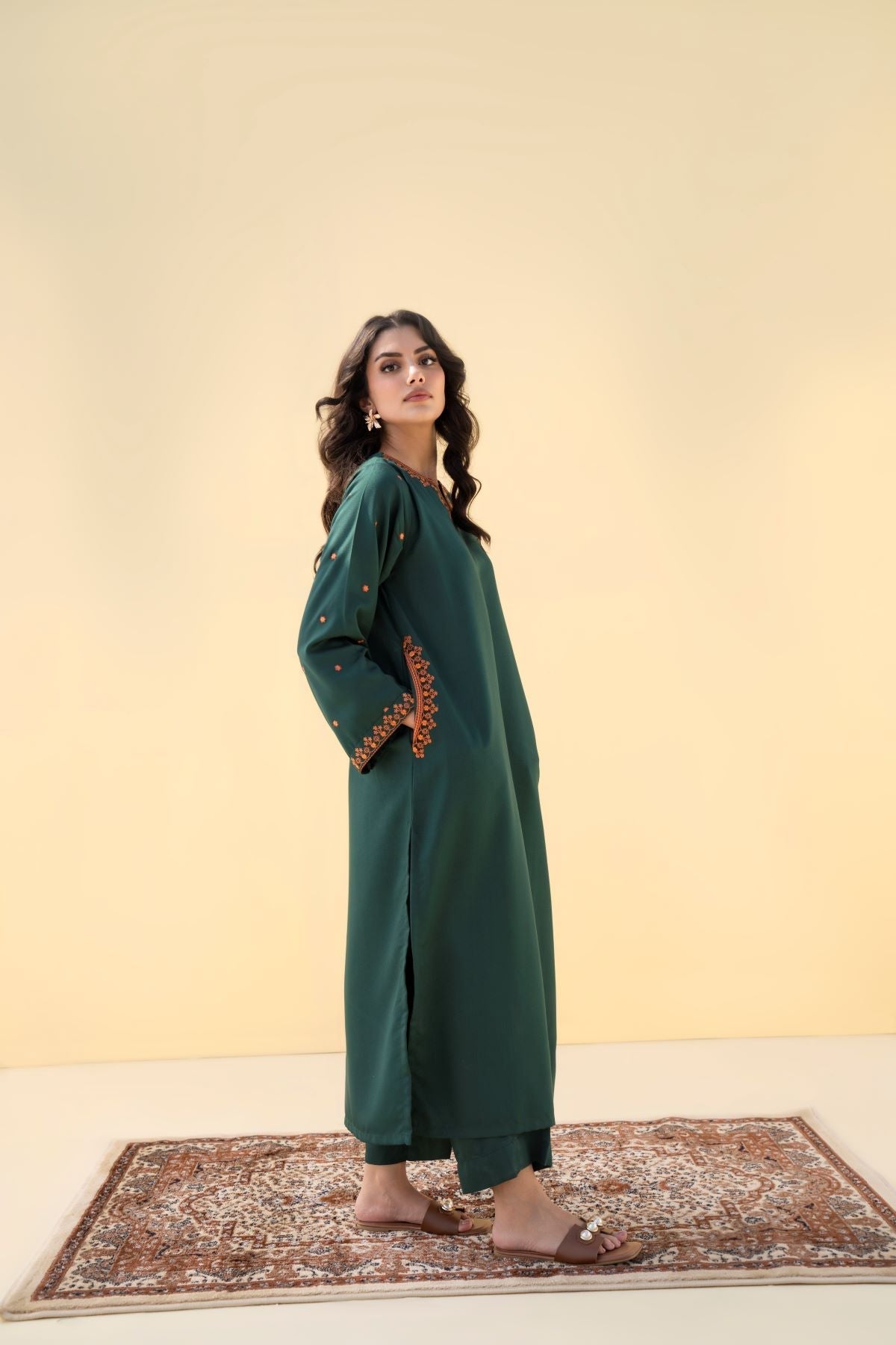 Dark Green 2Pcs
