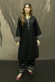 Black Iris Embroidered 2pcs